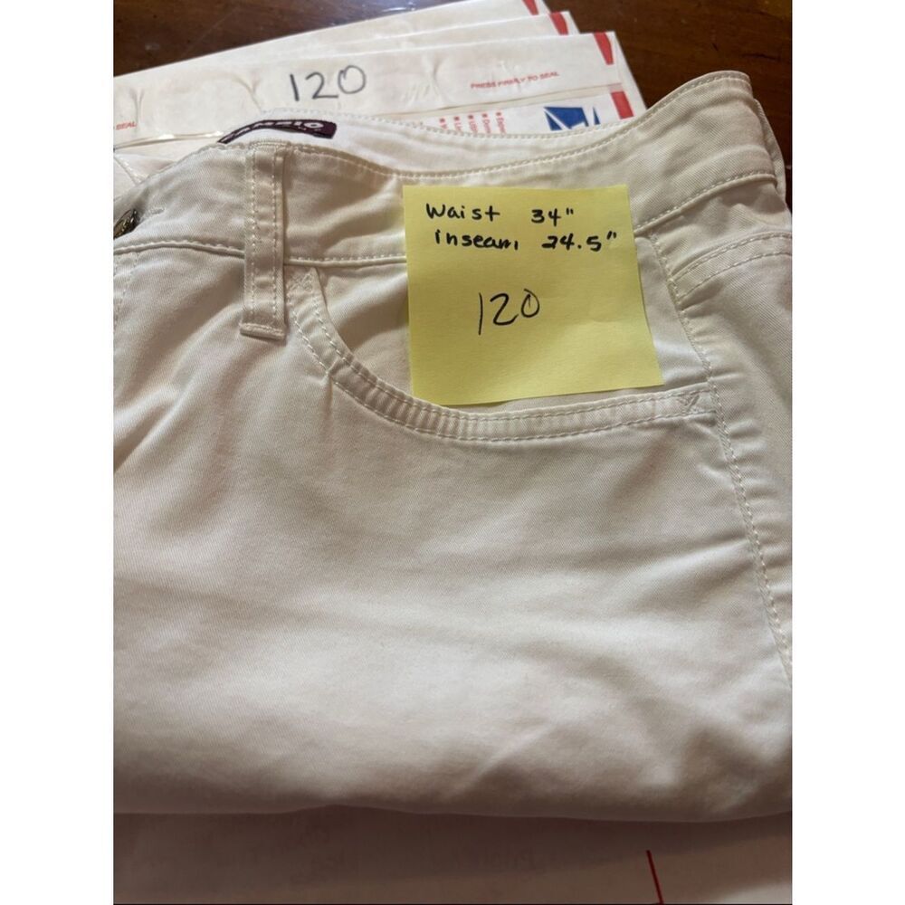 Cambio Norah Short White Ankle Jeans for Women - Picture 8 of 8